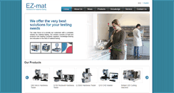 Desktop Screenshot of ez-mat.com
